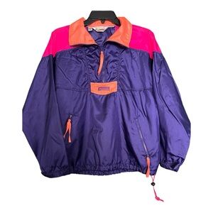 Vintage Columbia 90s Colorblock  Y2K Retro Outdoor Streetwear Windbreaker Medium